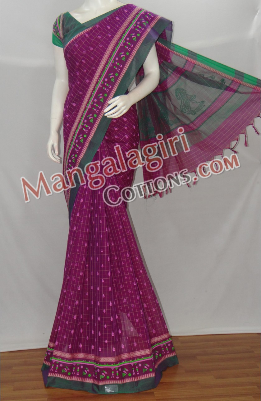 Mangalagiri Cotton Saree 00035