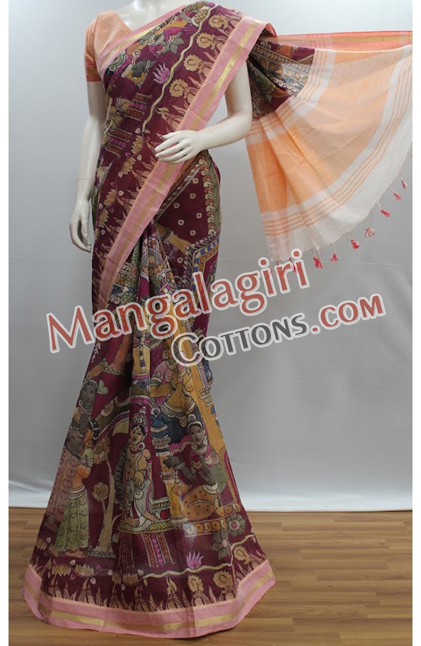 Mangalagiri Cotton Saree 01229 Mangalagiri Cotton Saree 01229