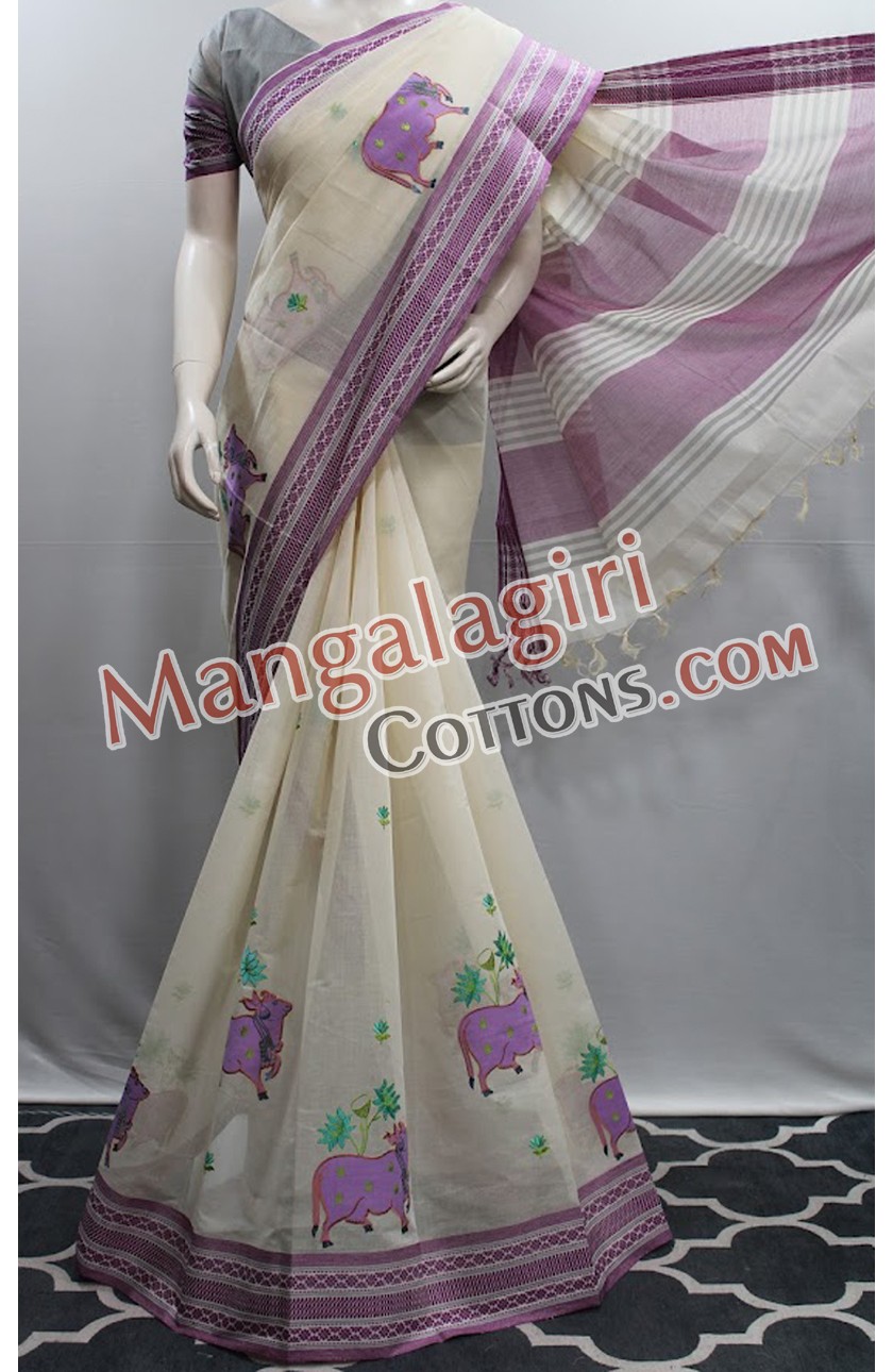 Mangalagiri Cotton Saree 01390