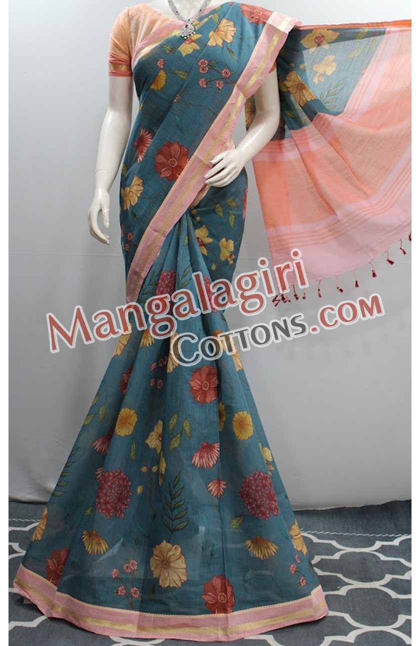 Mangalagiri Cotton Saree 01396