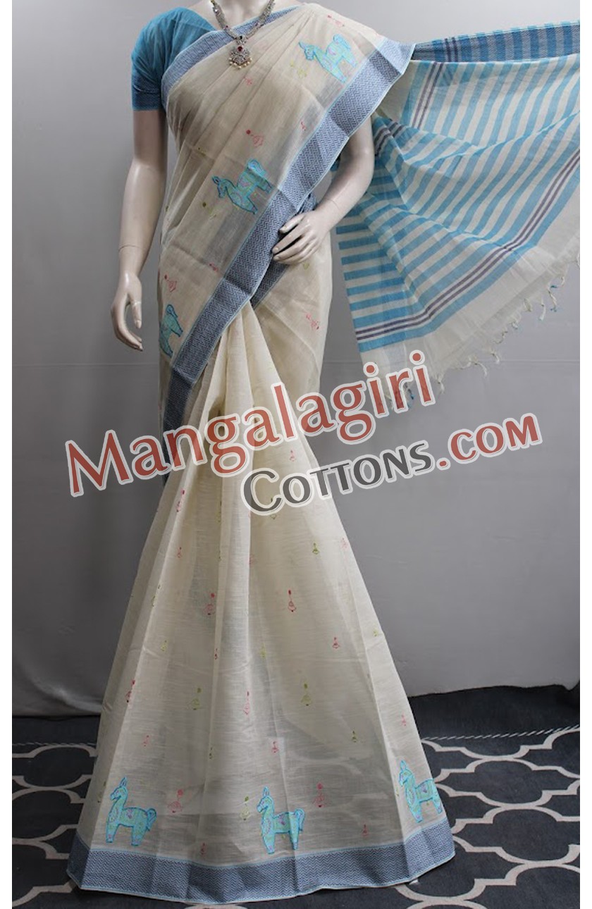 Mangalagiri Cotton Saree 01398