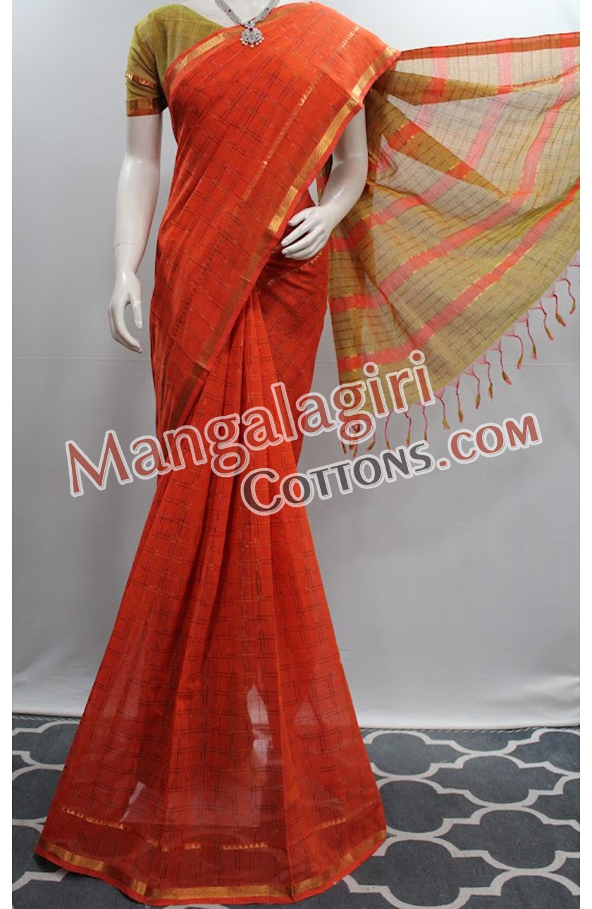 Mangalagiri Cotton Saree 01429