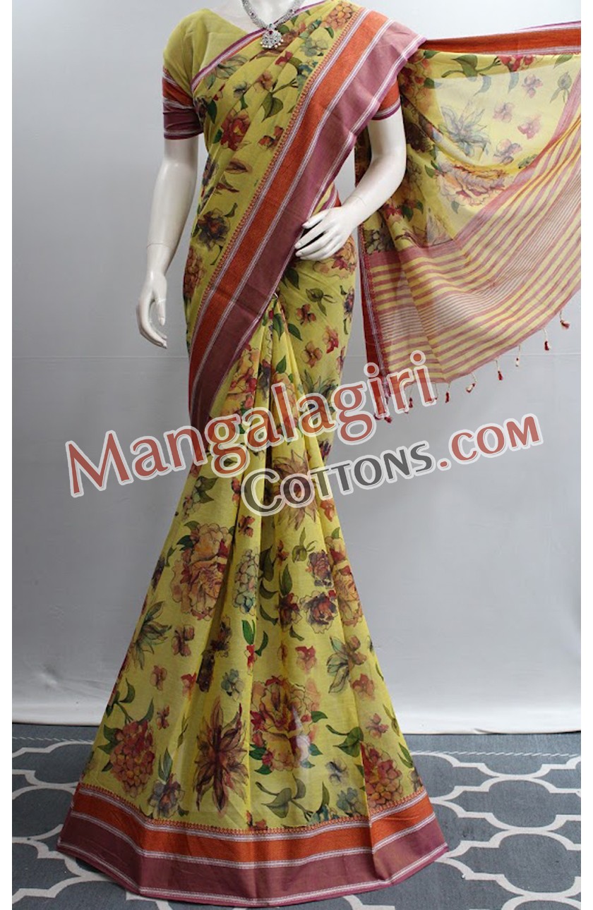 Mangalagiri Cotton Saree 01492 Mangalagiri Cotton Saree 01492