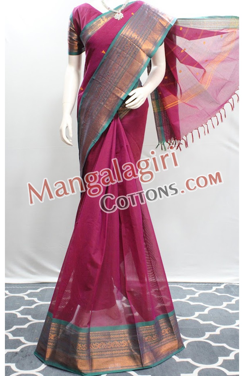 Mangalagiri Cotton Saree 01539 Mangalagiri Cotton Saree 01539