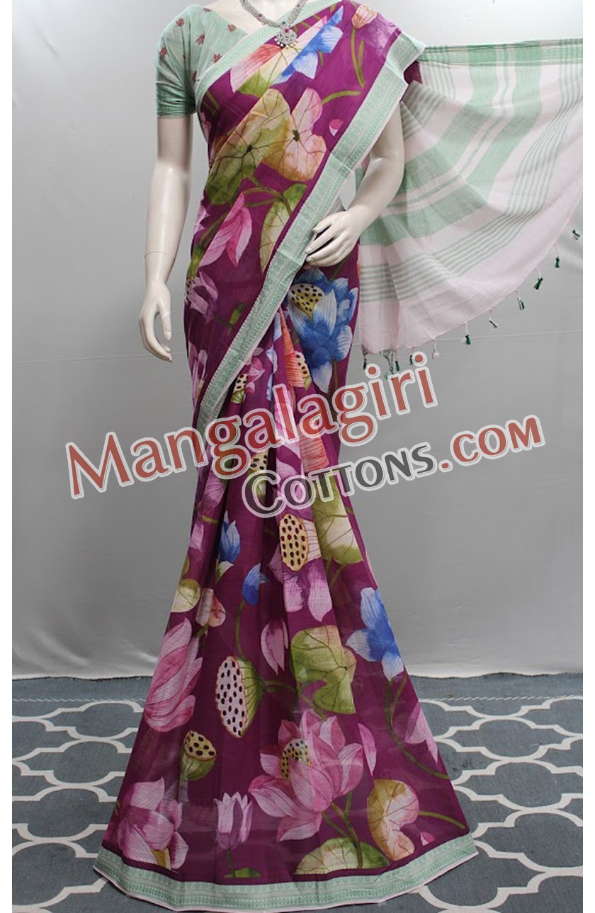 Mangalagiri Cotton Saree 01613