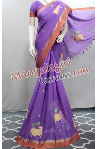 Mangalagiri Cotton Saree 01677