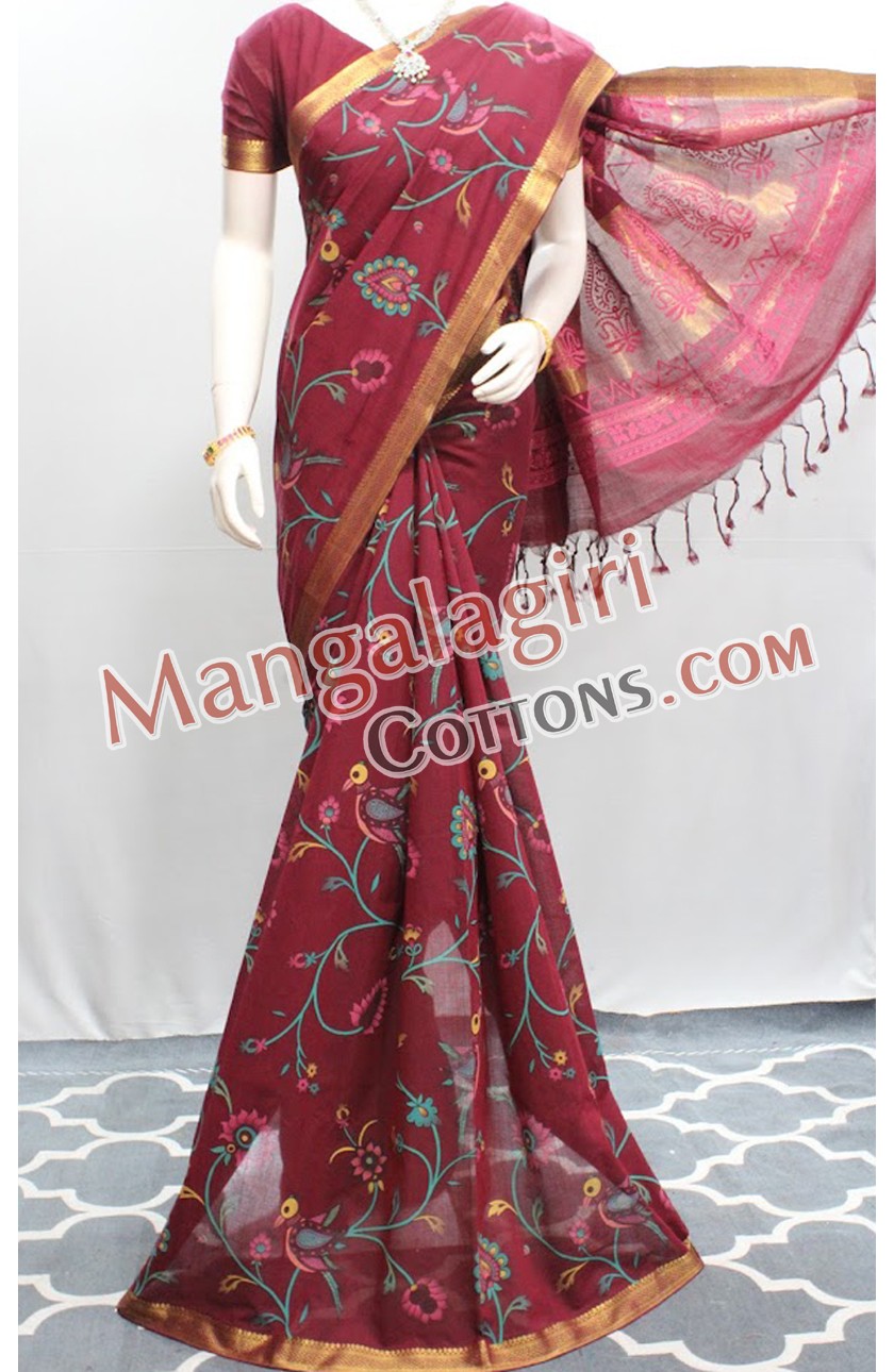 Mangalagiri Cotton Saree 01679
