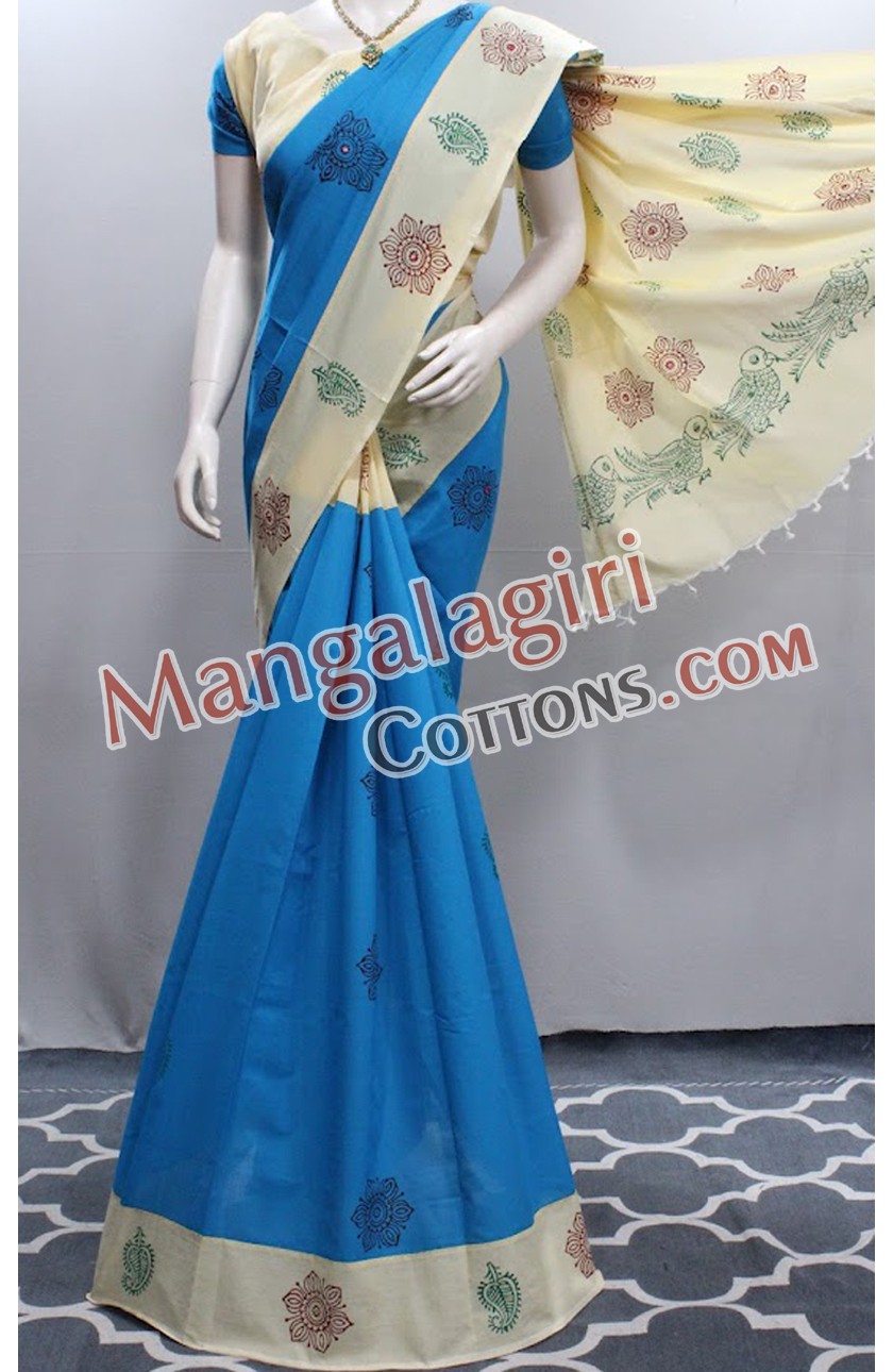 Mangalagiri Cotton Saree 01737