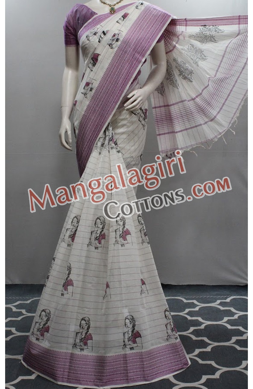 Mangalagiri Cotton Saree 01743