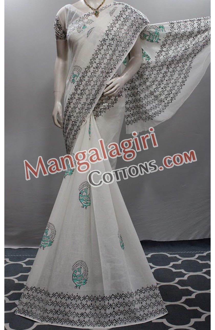 Mangalagiri Cotton Saree 01834