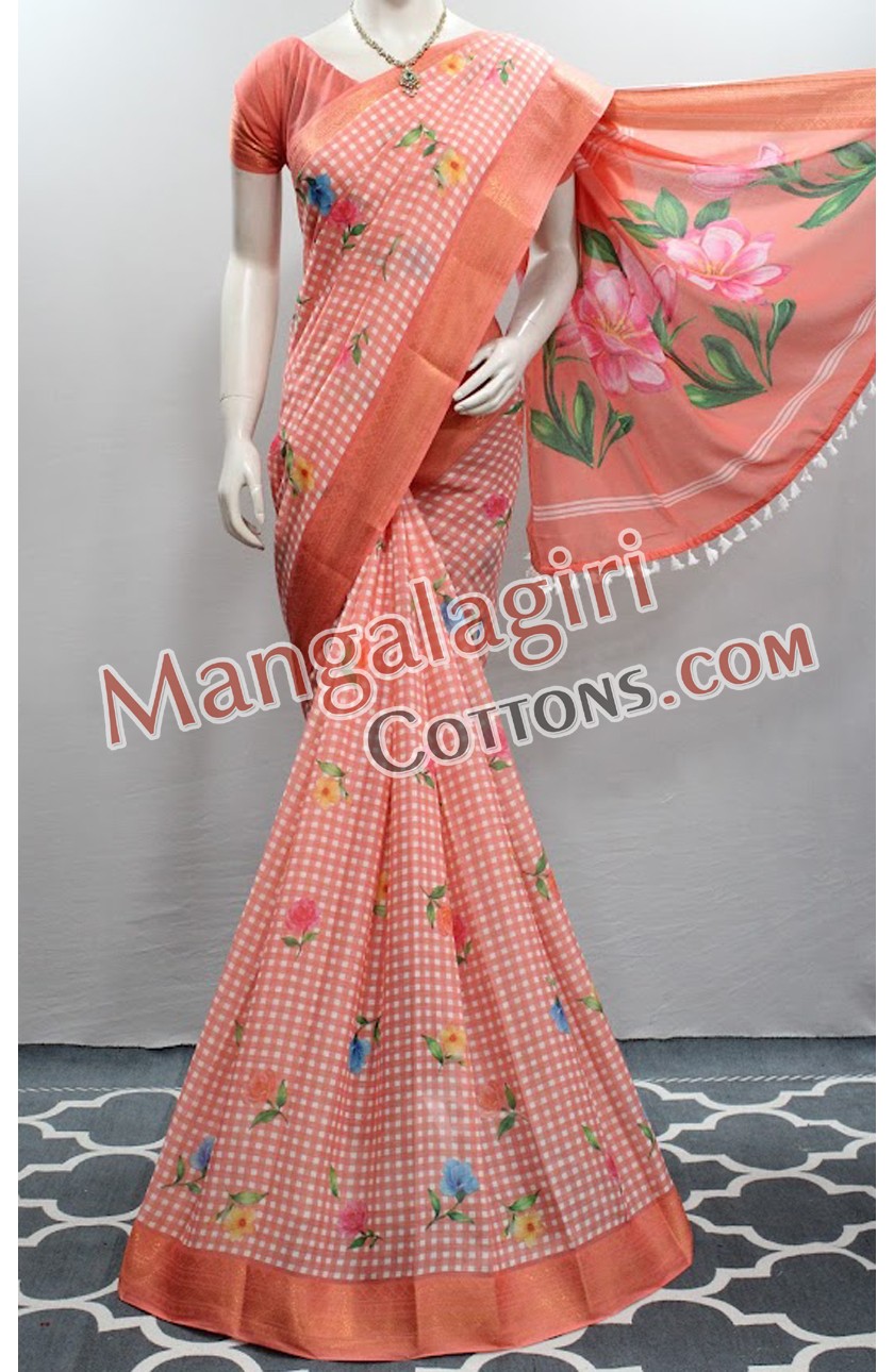 Mangalagiri Cotton Saree 01962 Mangalagiri Cotton Saree 01962