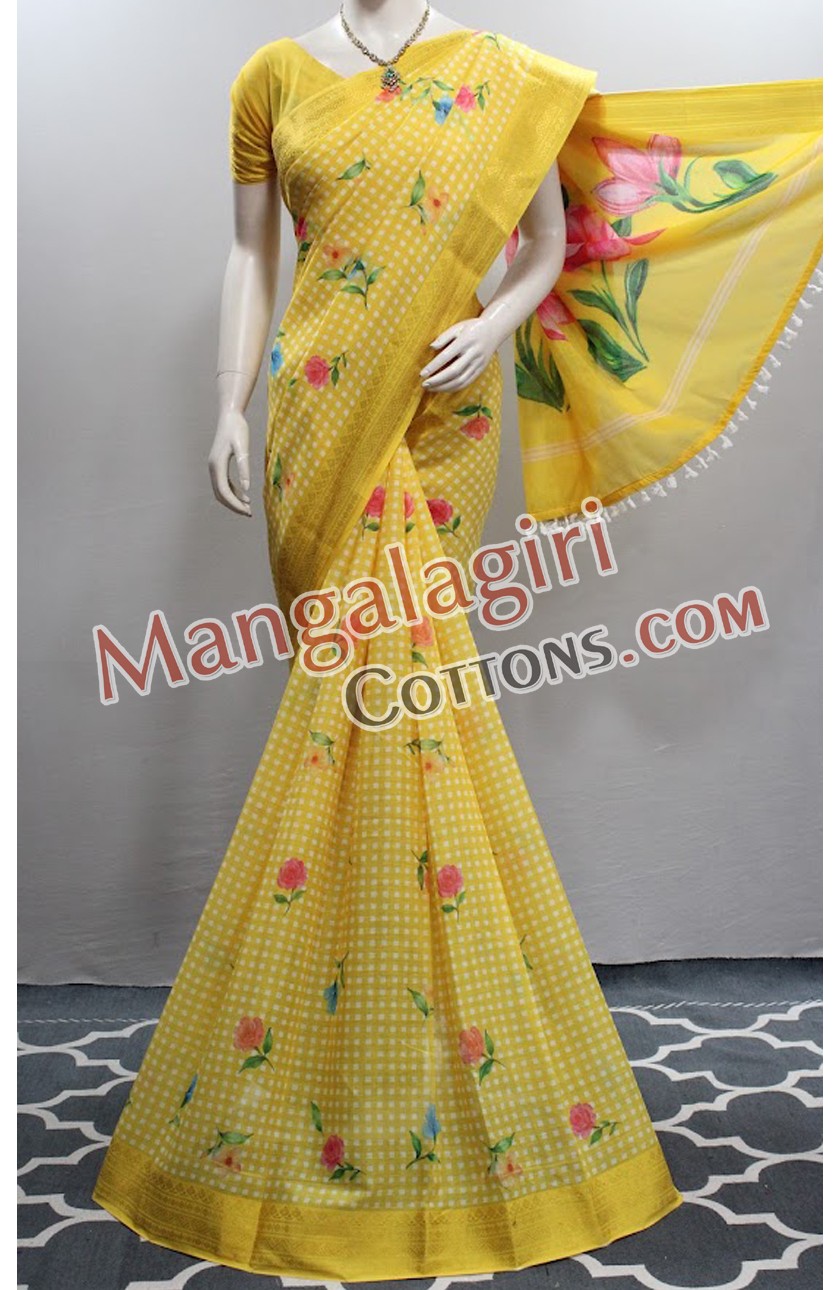 Mangalagiri Cotton Saree 01968
