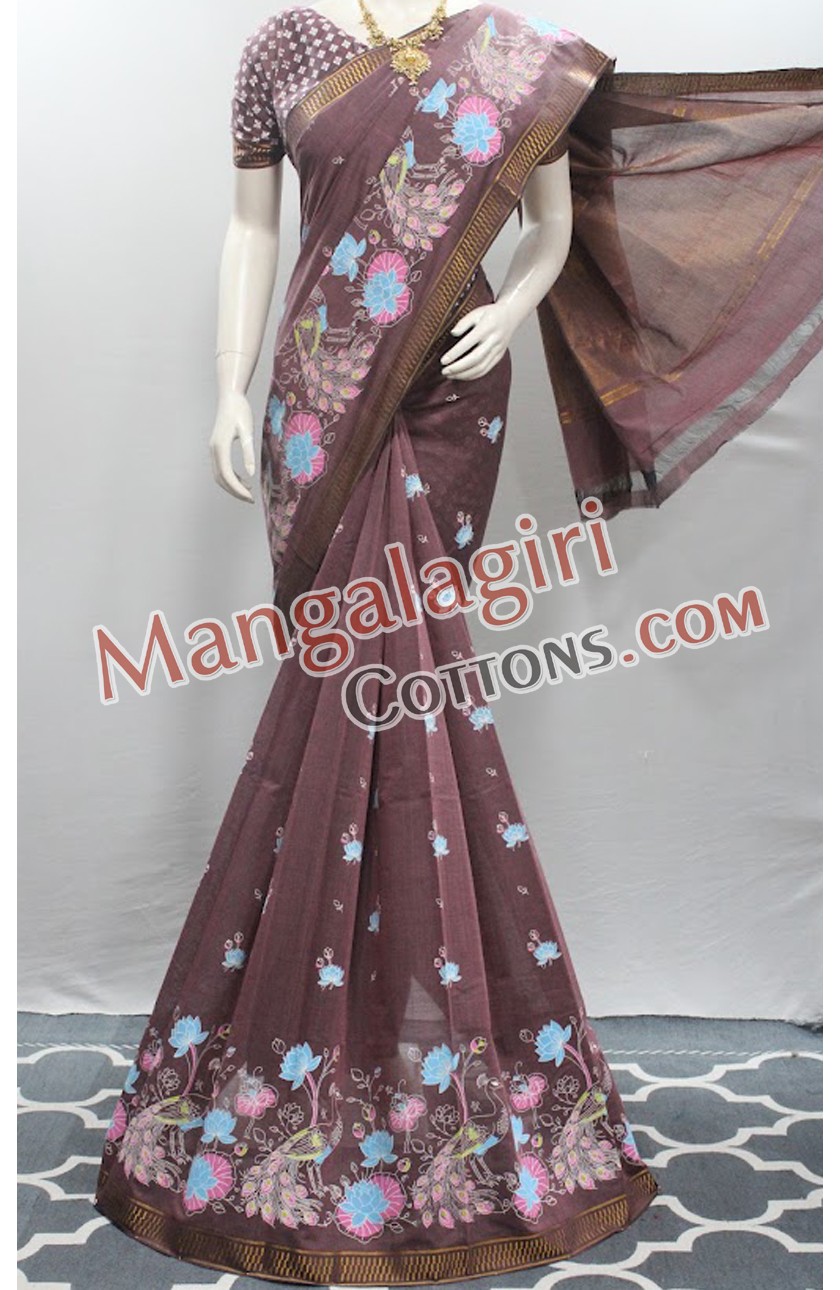 Mangalagiri Cotton Saree 01990 Mangalagiri Cotton Saree 01990