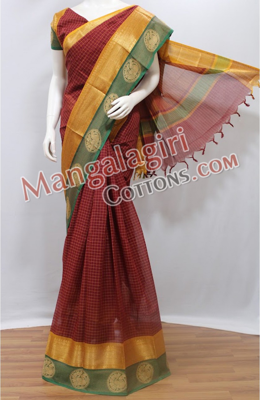 Mangalagiri Cotton Saree 00524