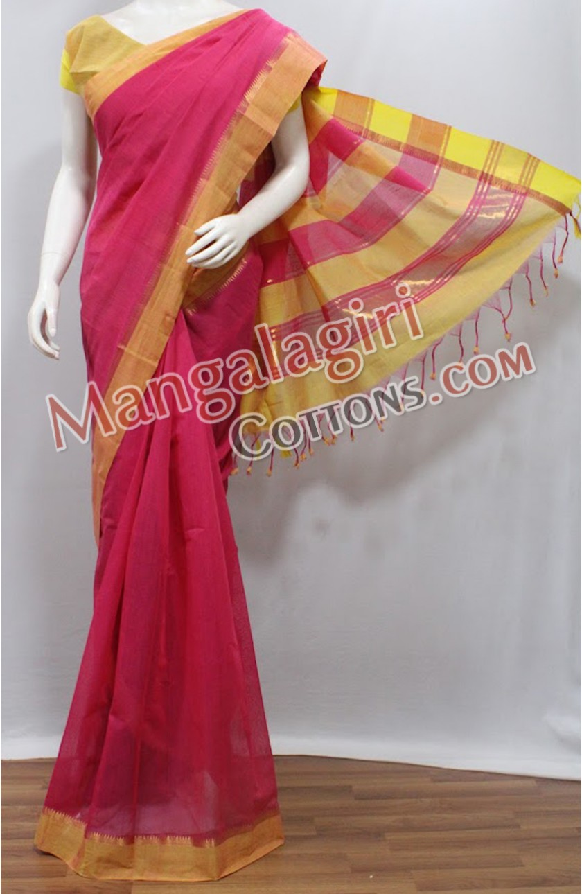 Mangalagiri Cotton Saree 00555 Mangalagiri Cotton Saree 00555