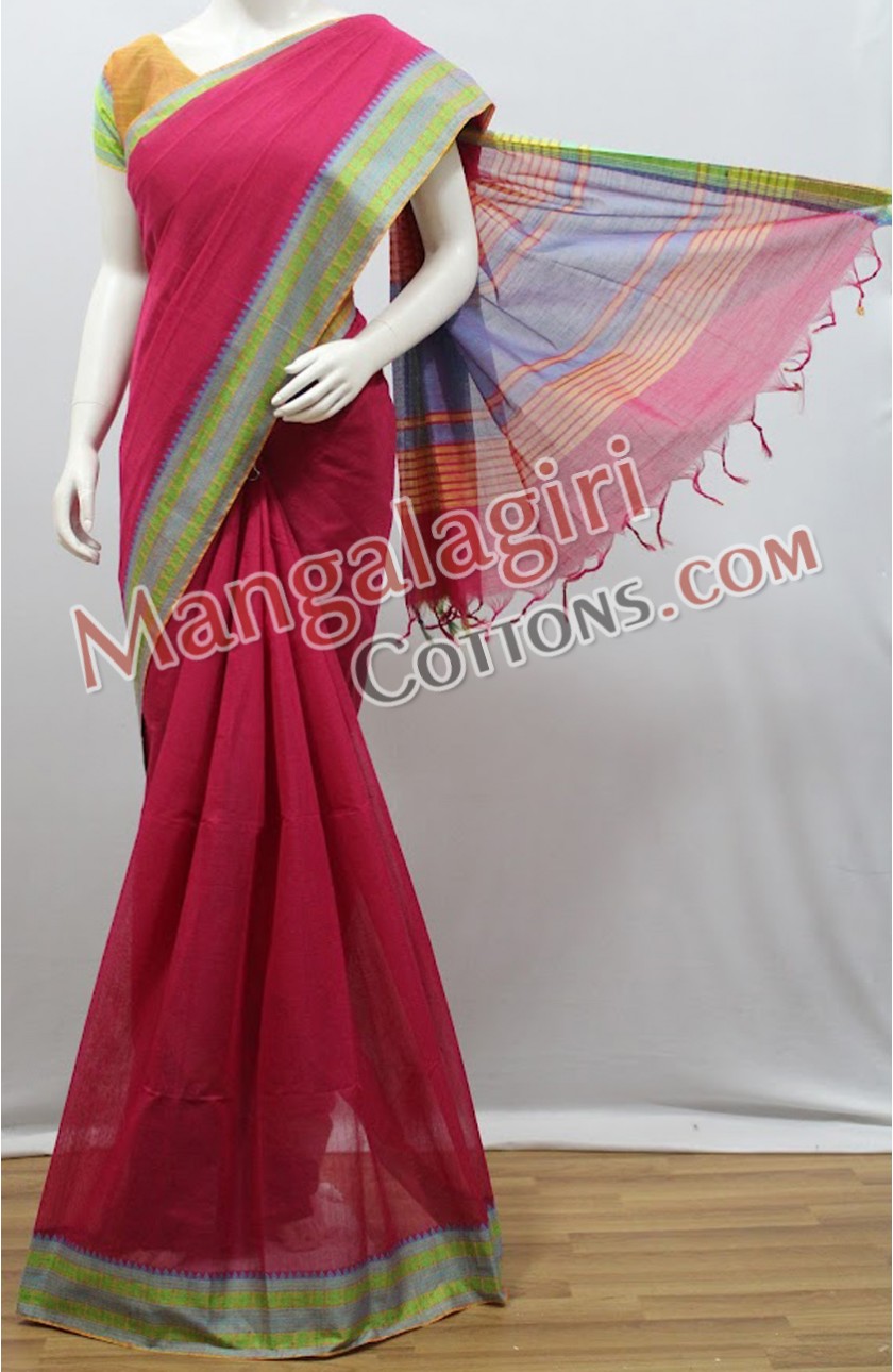 Mangalagiri Cotton Saree 00666 Mangalagiri Cotton Saree 00666