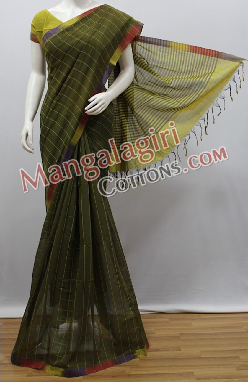Mangalagiri Cotton Saree 00731