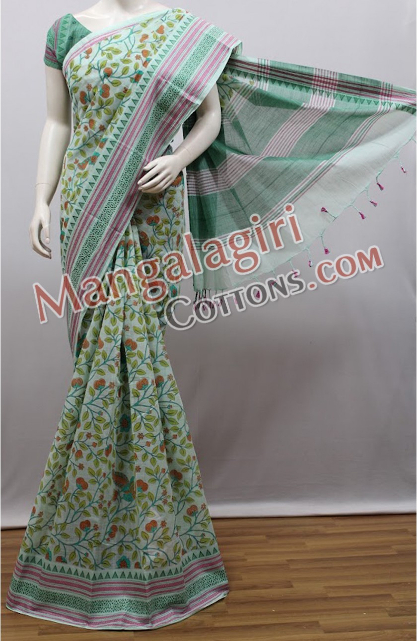 Mangalagiri Cotton Saree 00756 Mangalagiri Cotton Saree 00756