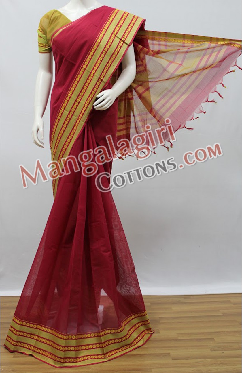 Mangalagiri Cotton Saree 00833 Mangalagiri Cotton Saree 00833