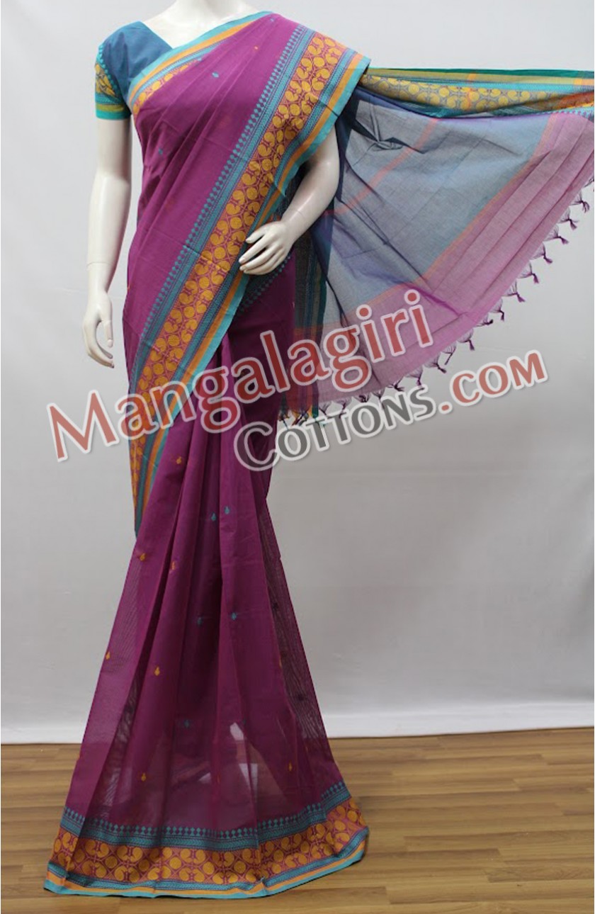 Mangalagiri Cotton Saree 00943 Mangalagiri Cotton Saree 00943