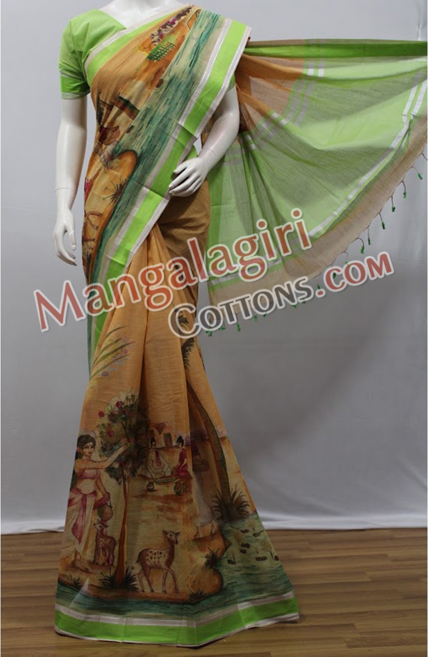Mangalagiri Cotton Saree 00946