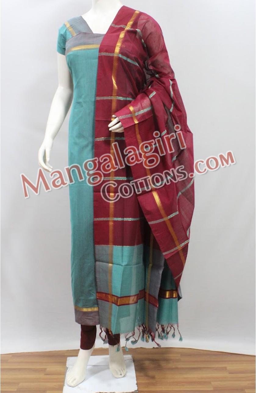 Mangalagiri Dress Material 01154 Mangalagiri Dress Material 01154