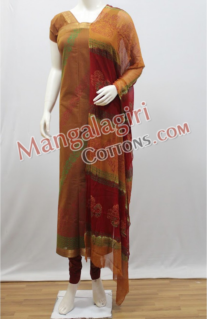 Mangalagiri Dress Material 01256 Mangalagiri Dress Material 01256
