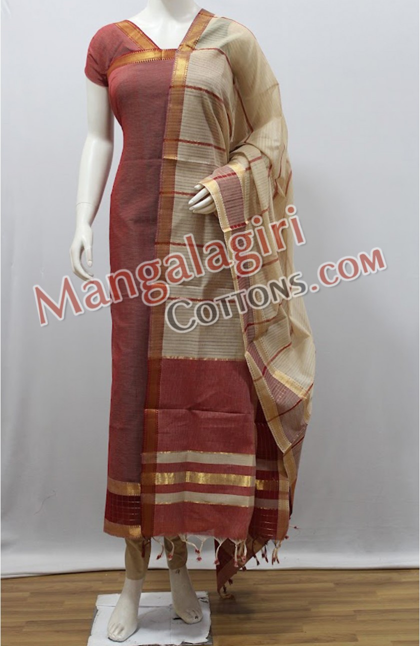 Mangalagiri Dress Material 01299 Mangalagiri Dress Material 01299