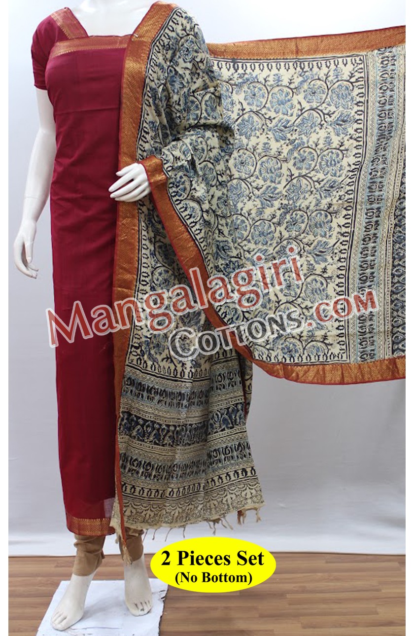 Mangalagiri Dress Material 01730 Mangalagiri Dress Material 01730