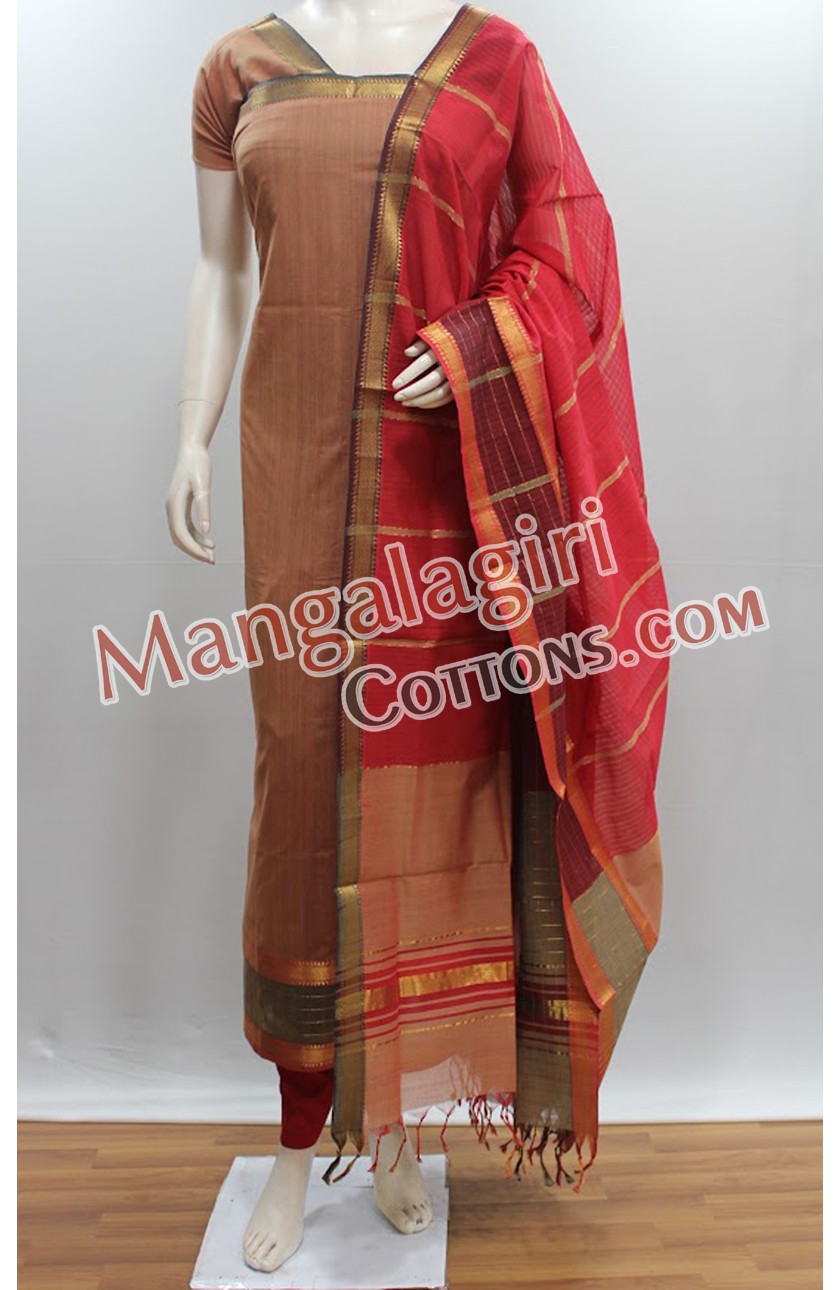 Mangalagiri Dress Material 01843 Mangalagiri Dress Material 01843