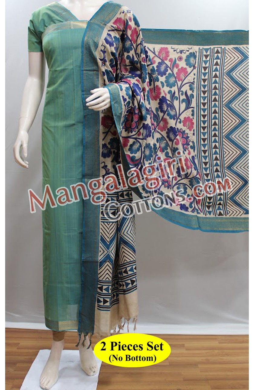 Mangalagiri Dress Material 02085 Mangalagiri Dress Material 02085