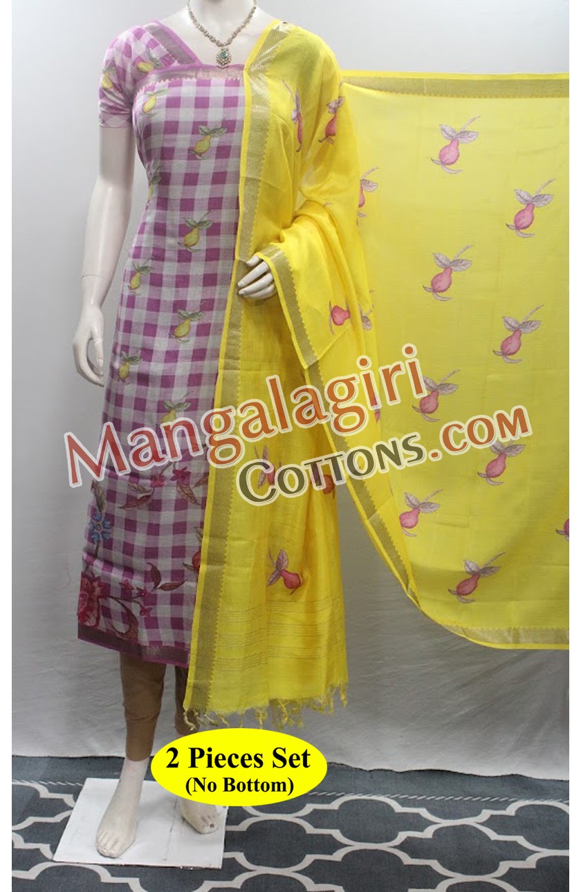 Mangalagiri Dress Material 02933 Mangalagiri Dress Material 02933