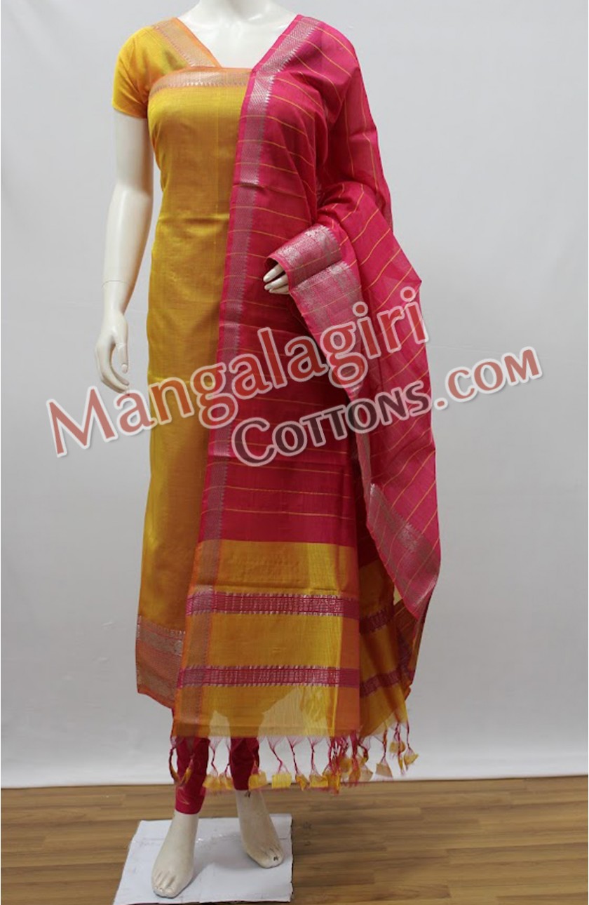 Mangalagiri Dress Material 01445 Mangalagiri Dress Material 01445