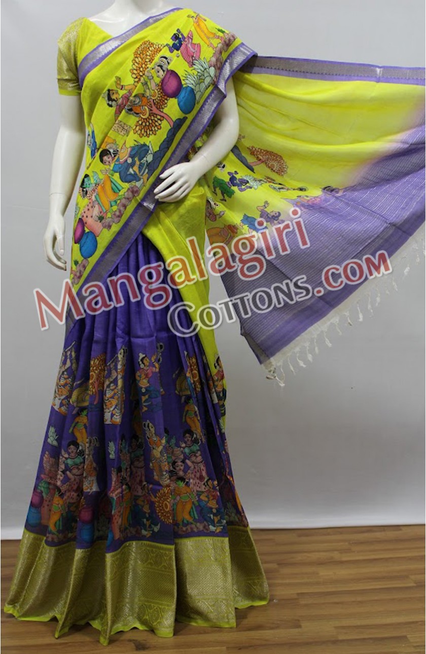 Mangalagiri Dress Material 01464 Mangalagiri Dress Material 01464
