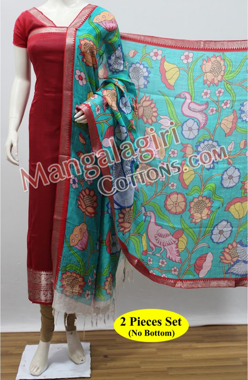 Mangalagiri Dress Material 01476 Mangalagiri Dress Material 01476