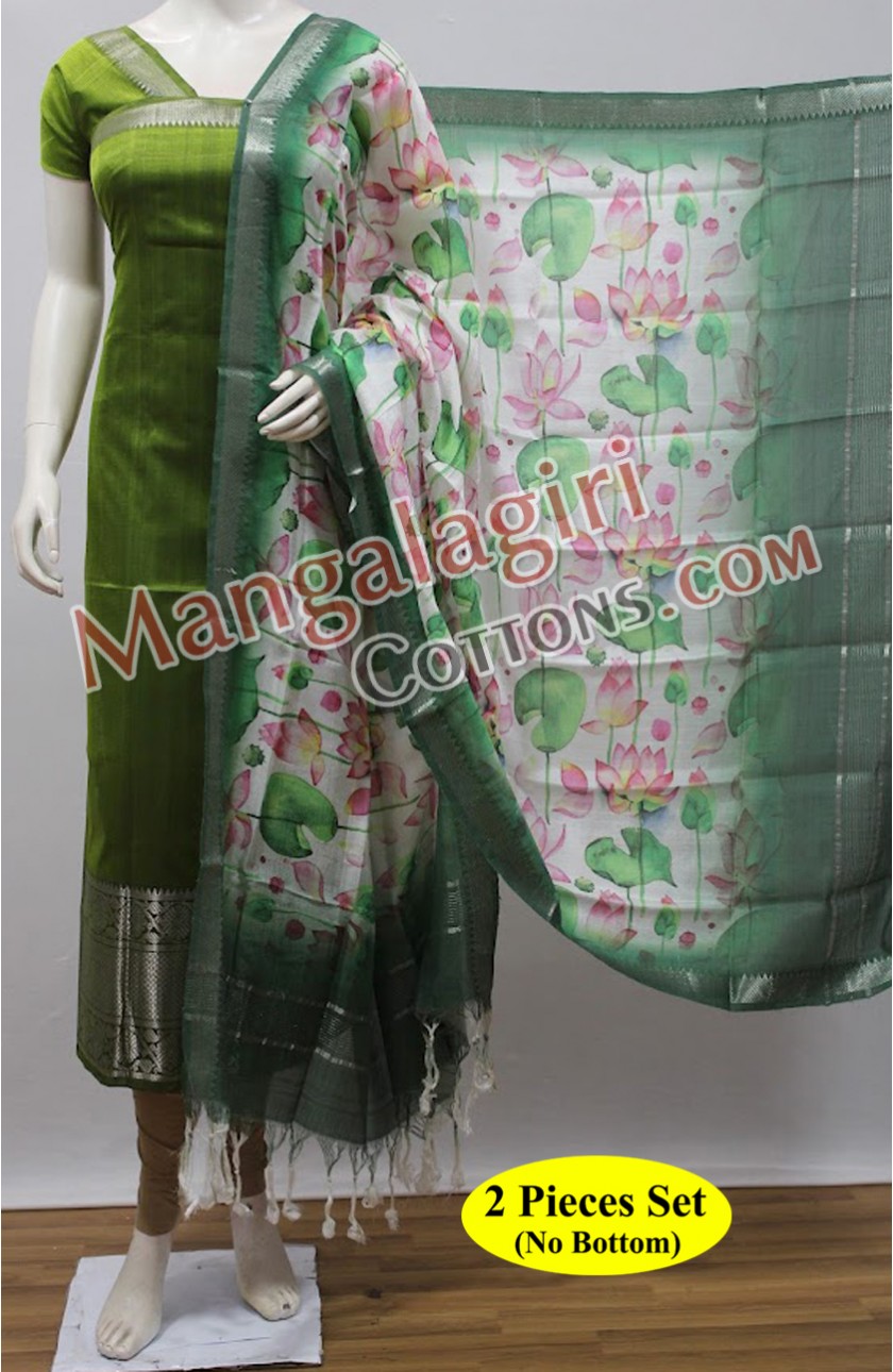 Mangalagiri Dress Material 01491 Mangalagiri Dress Material 01491
