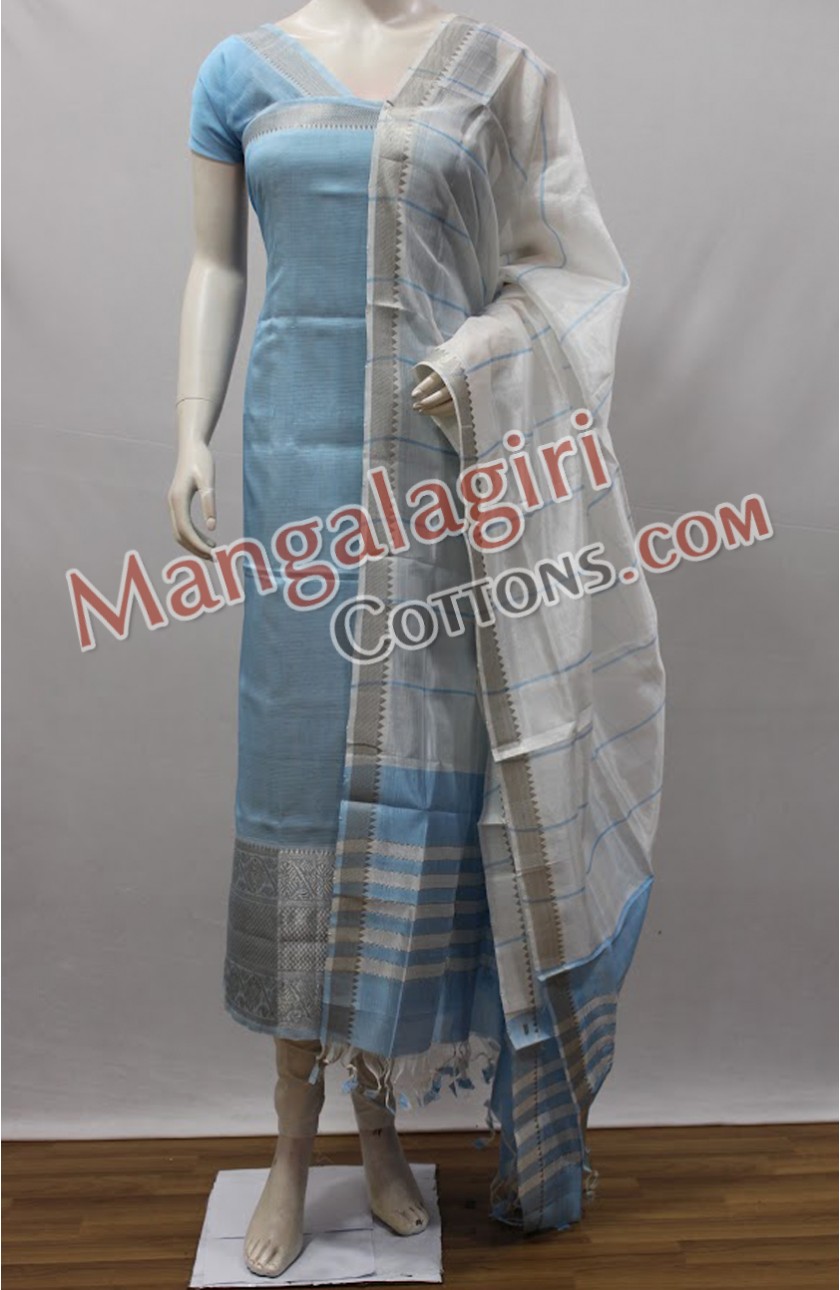 Mangalagiri Dress Material 01518 Mangalagiri Dress Material 01518