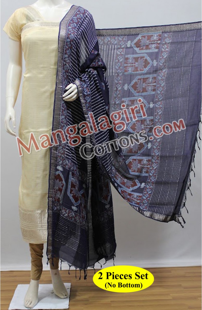 Mangalagiri Dress Material 01584 Mangalagiri Dress Material 01584