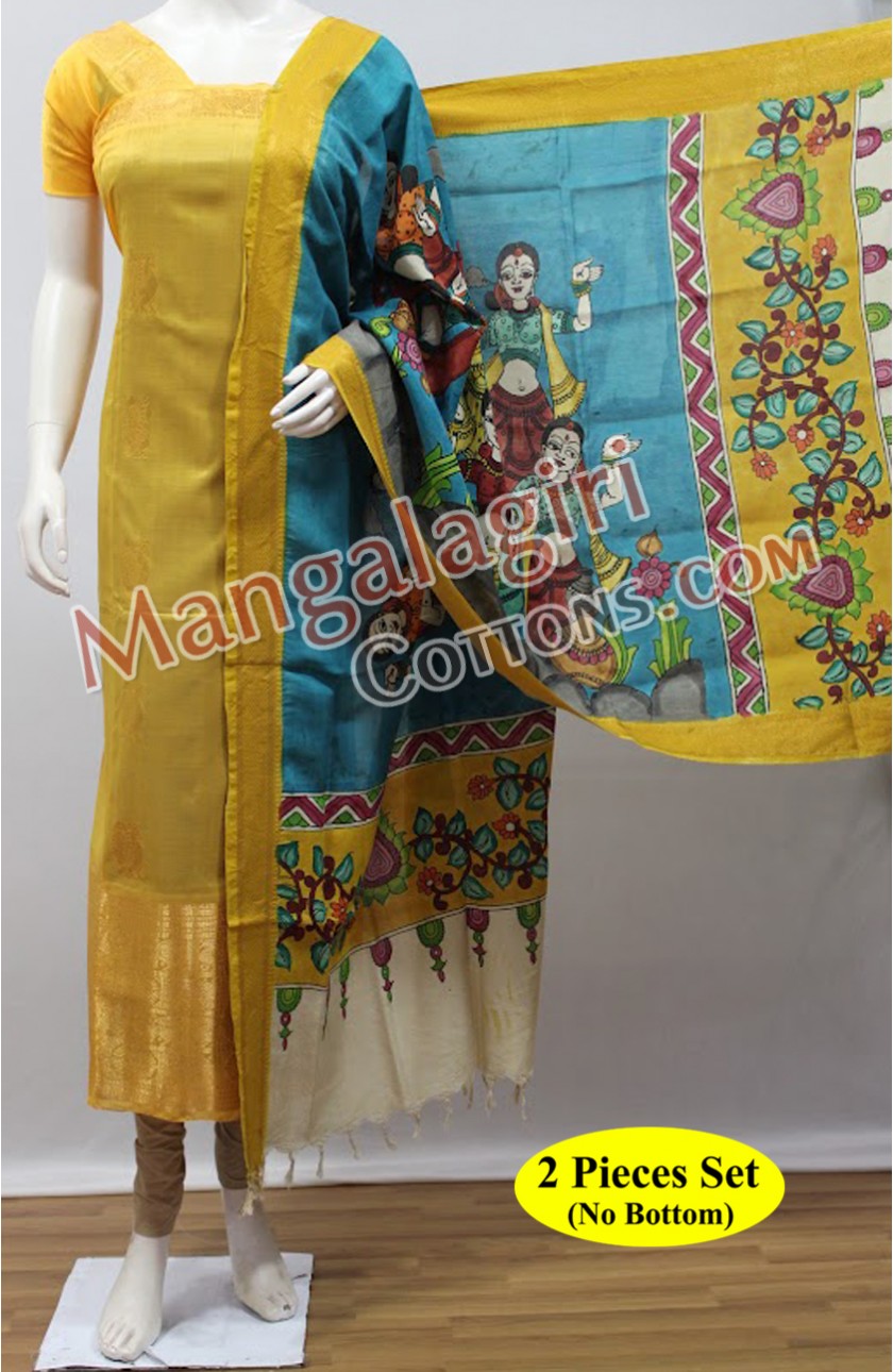 Mangalagiri Dress Material 01604 Mangalagiri Dress Material 01604