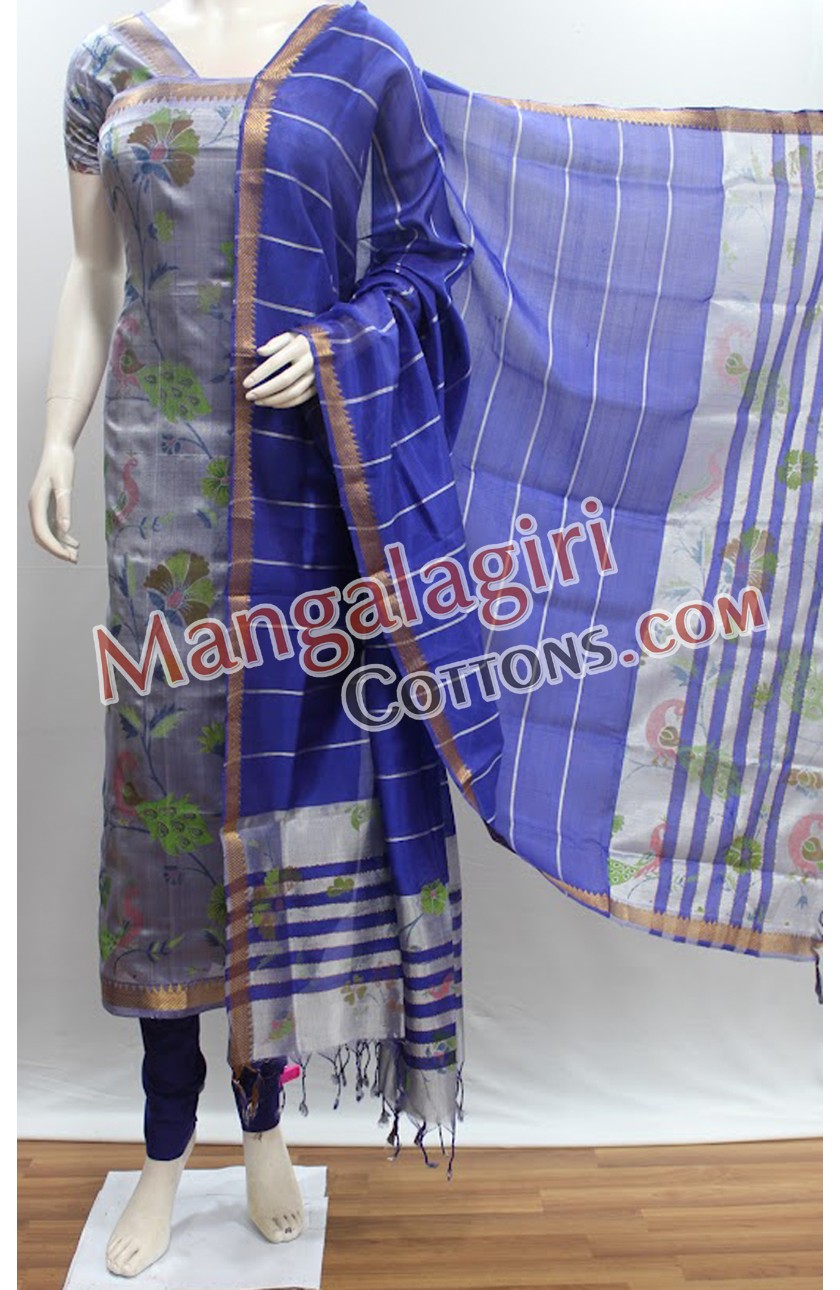Mangalagiri Dress Material 01778 Mangalagiri Dress Material 01778