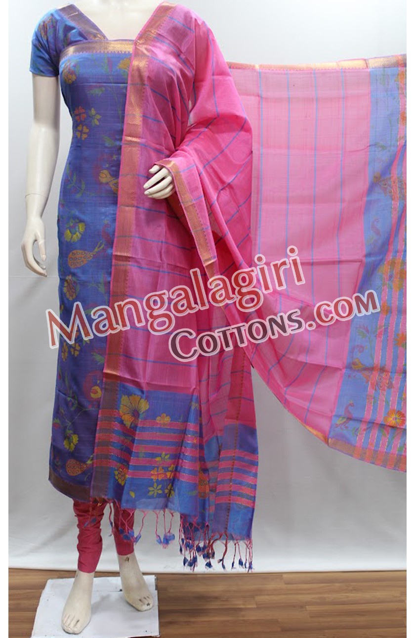 Mangalagiri Dress Material 01825 Mangalagiri Dress Material 01825