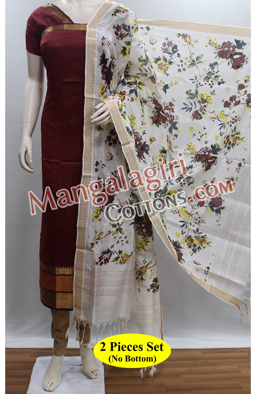 Mangalagiri Dress Material 01876 Mangalagiri Dress Material 01876