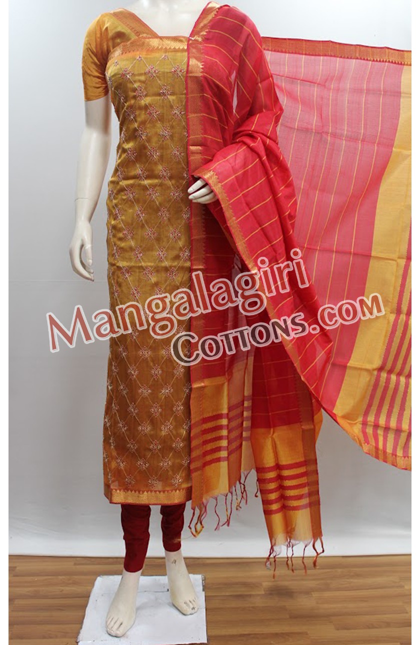 Mangalagiri Dress Material 01887 Mangalagiri Dress Material 01887