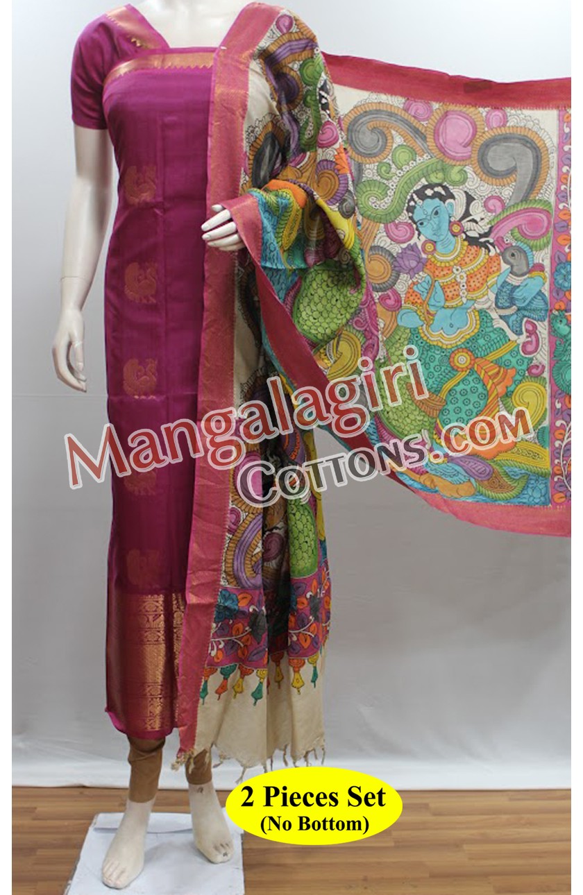 Mangalagiri Dress Material 02003 Mangalagiri Dress Material 02003
