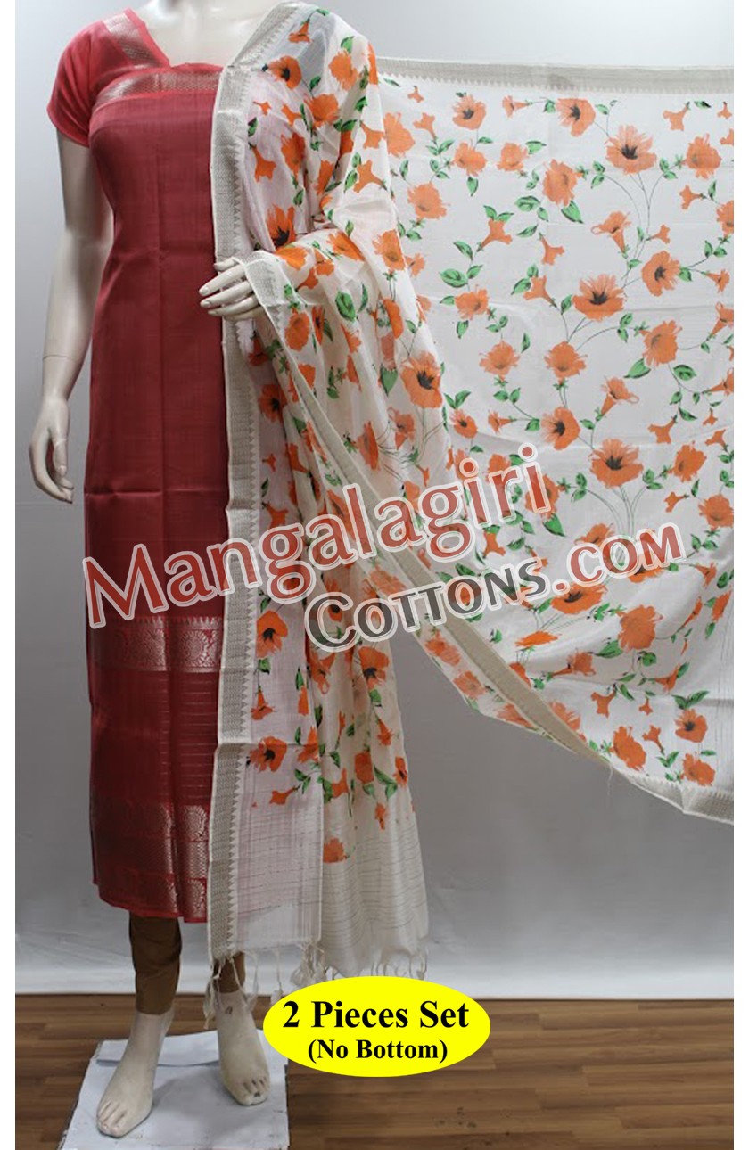 Mangalagiri Dress Material 02007 Mangalagiri Dress Material 02007