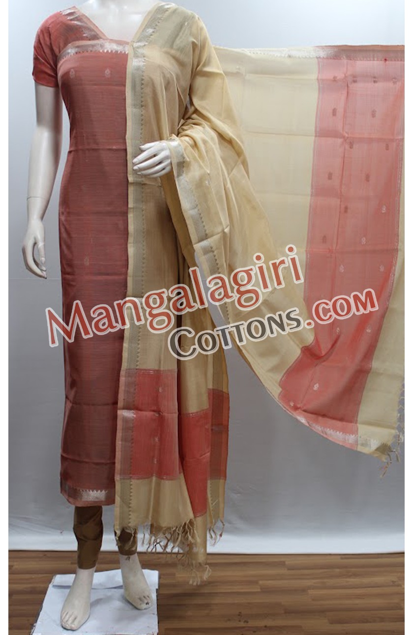 Mangalagiri Dress Material 02015 Mangalagiri Dress Material 02015
