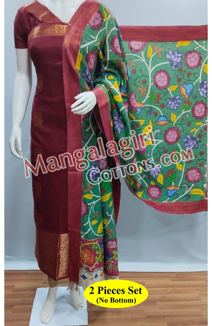 Mangalagiri Dress Material 02080 Mangalagiri Dress Material 02080