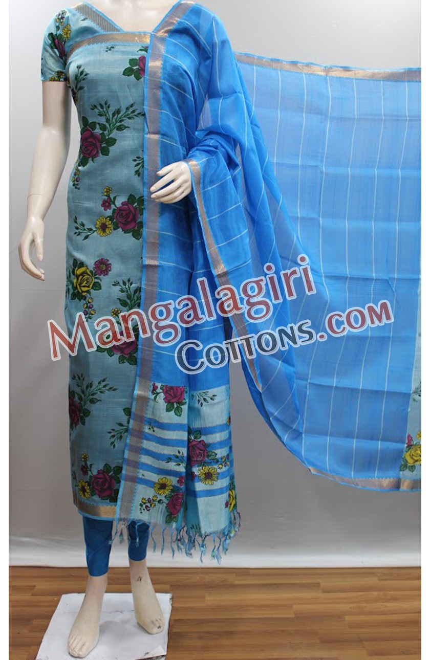 Mangalagiri Dress Material 02095 Mangalagiri Dress Material 02095