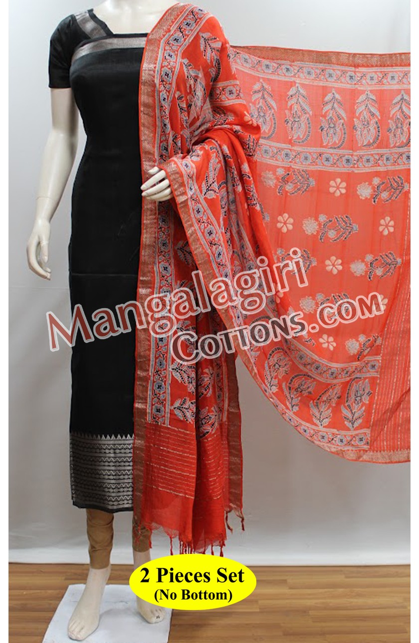 Mangalagiri Dress Material 02124 Mangalagiri Dress Material 02124