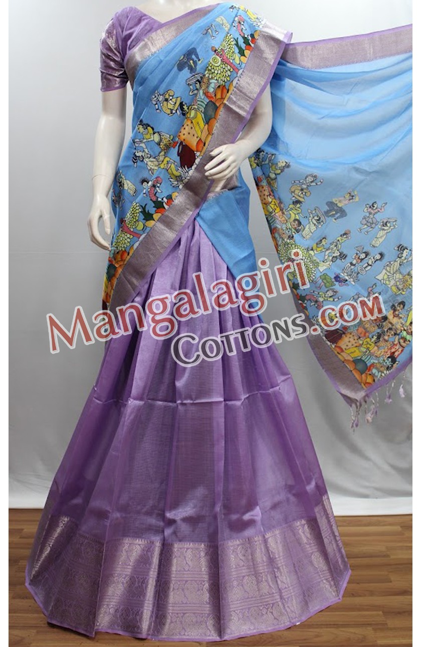 Mangalagiri Dress Material 02136 Mangalagiri Dress Material 02136